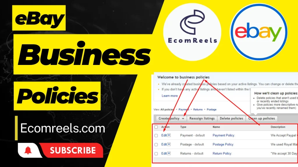 How To Setup eBay Business Policies Create & Setup eBay Seller Account Setting in Pakistan [STEP BY STEP]