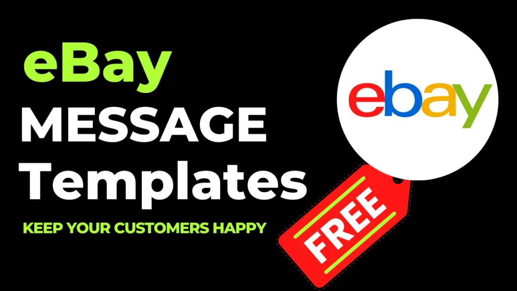eBay Customer Messages Template FREE eBay dropshipping Messages Template, How to Sell on eBay 2023